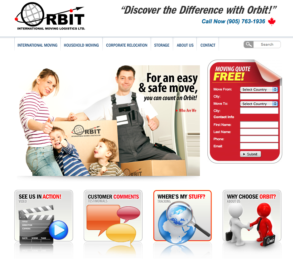 We’re happy to announce that OrbitMoving.com is now live! The web site is built on Wordpress, providing full CMS capabilities and in house management for their team.

About Orbit Moving

What sets…